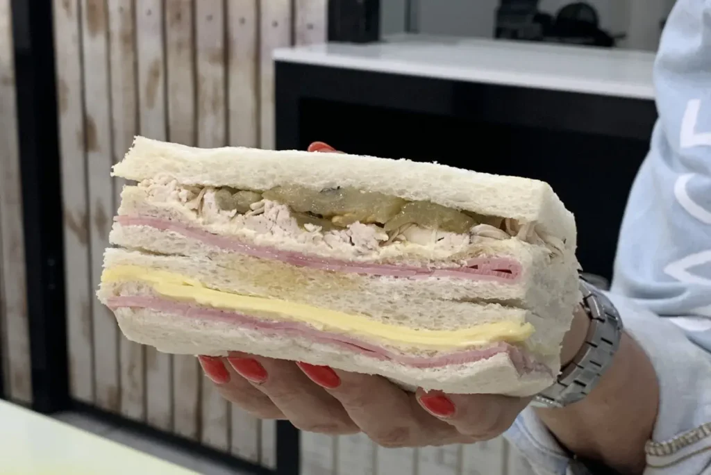 sándwich de miga
